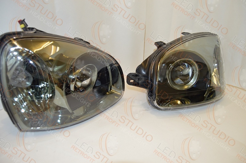 Биксеноновые фары Hyundai Santa Fe 01-06 
